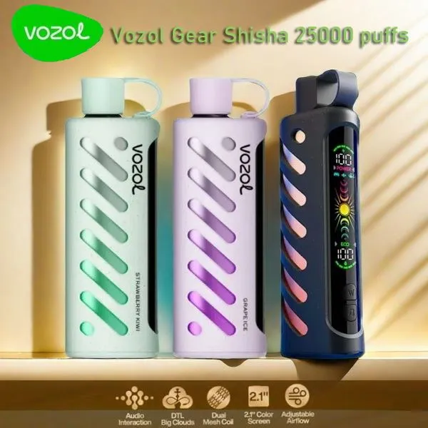 Partihandel Vape Vozol Gear Shisha 25000 Puff